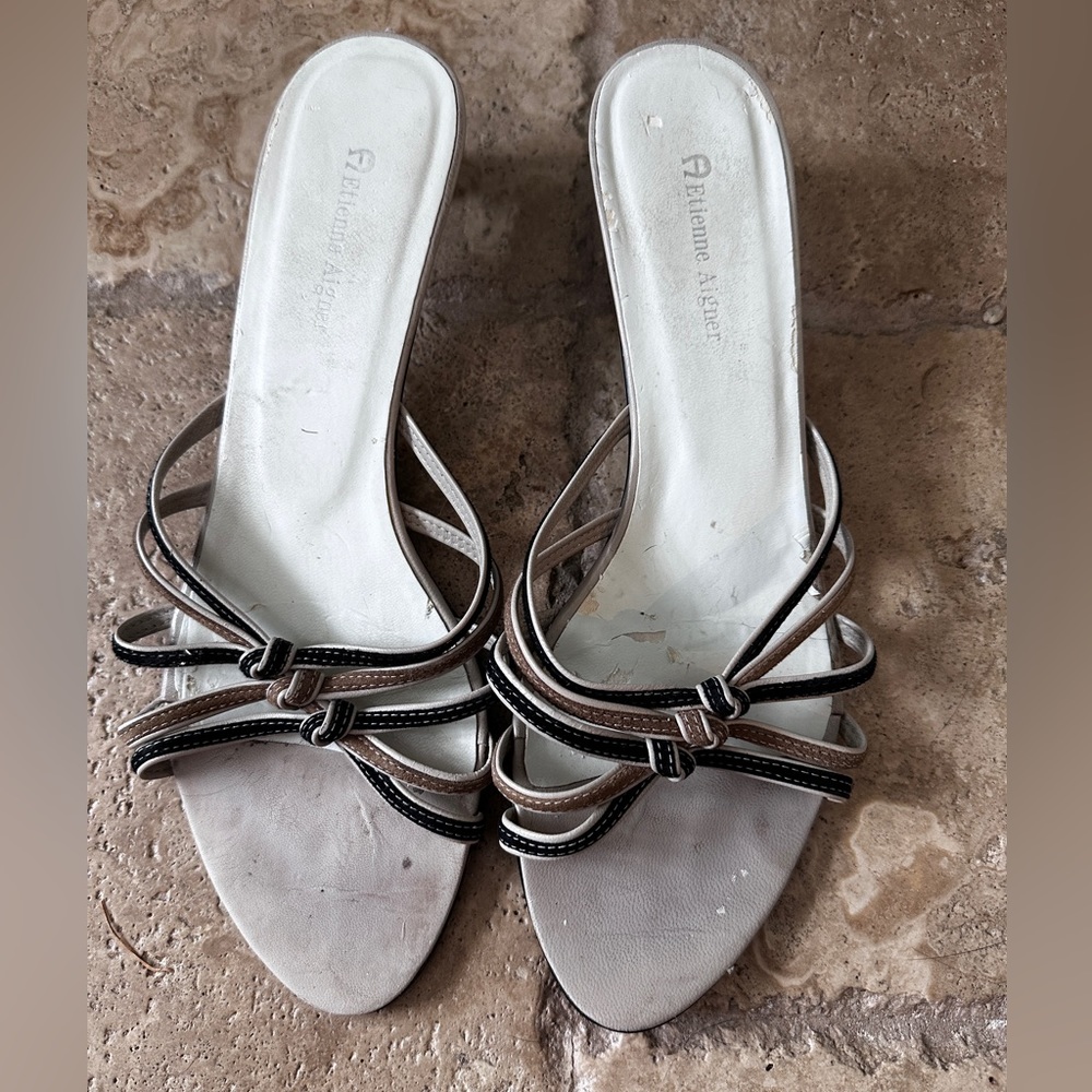 Etienne Aigner kitten heels
